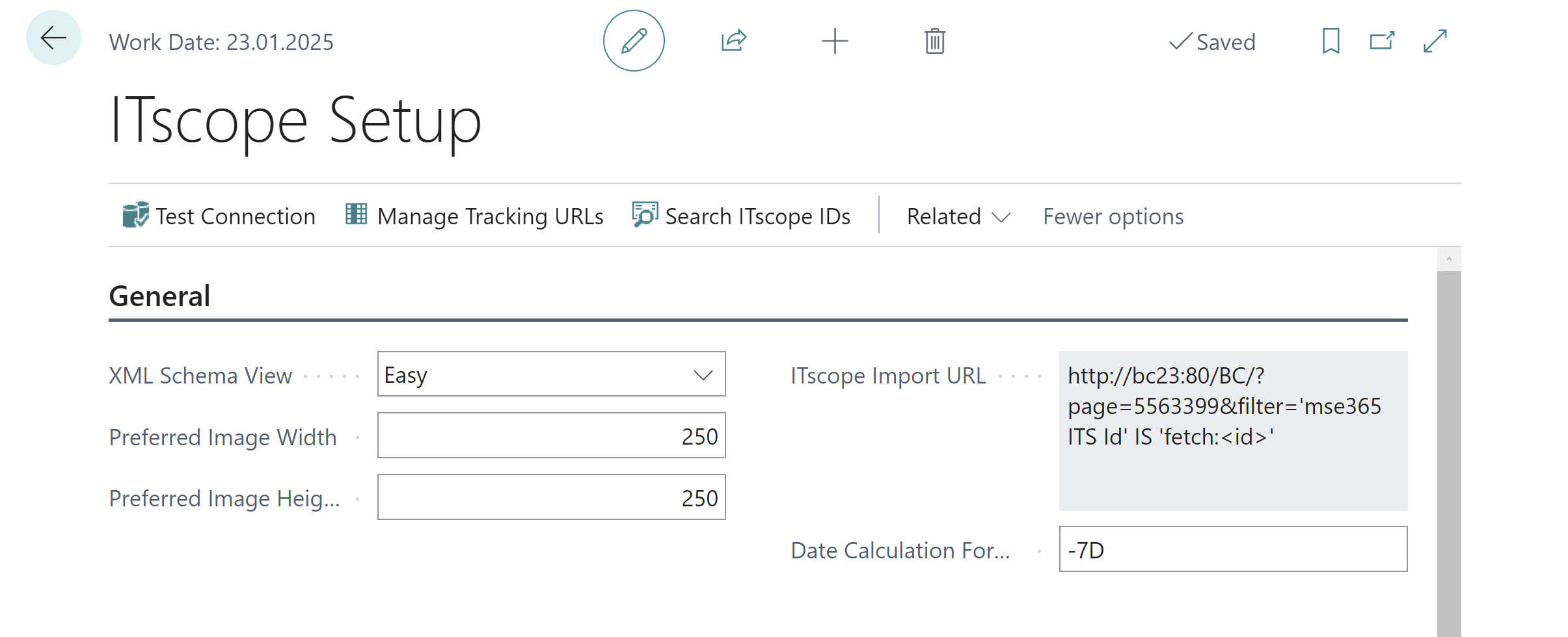 ITscope Setup – General