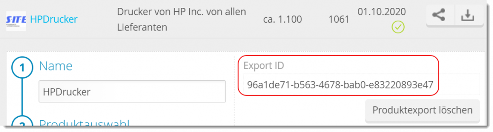 ITscope Export – ITscope Portal