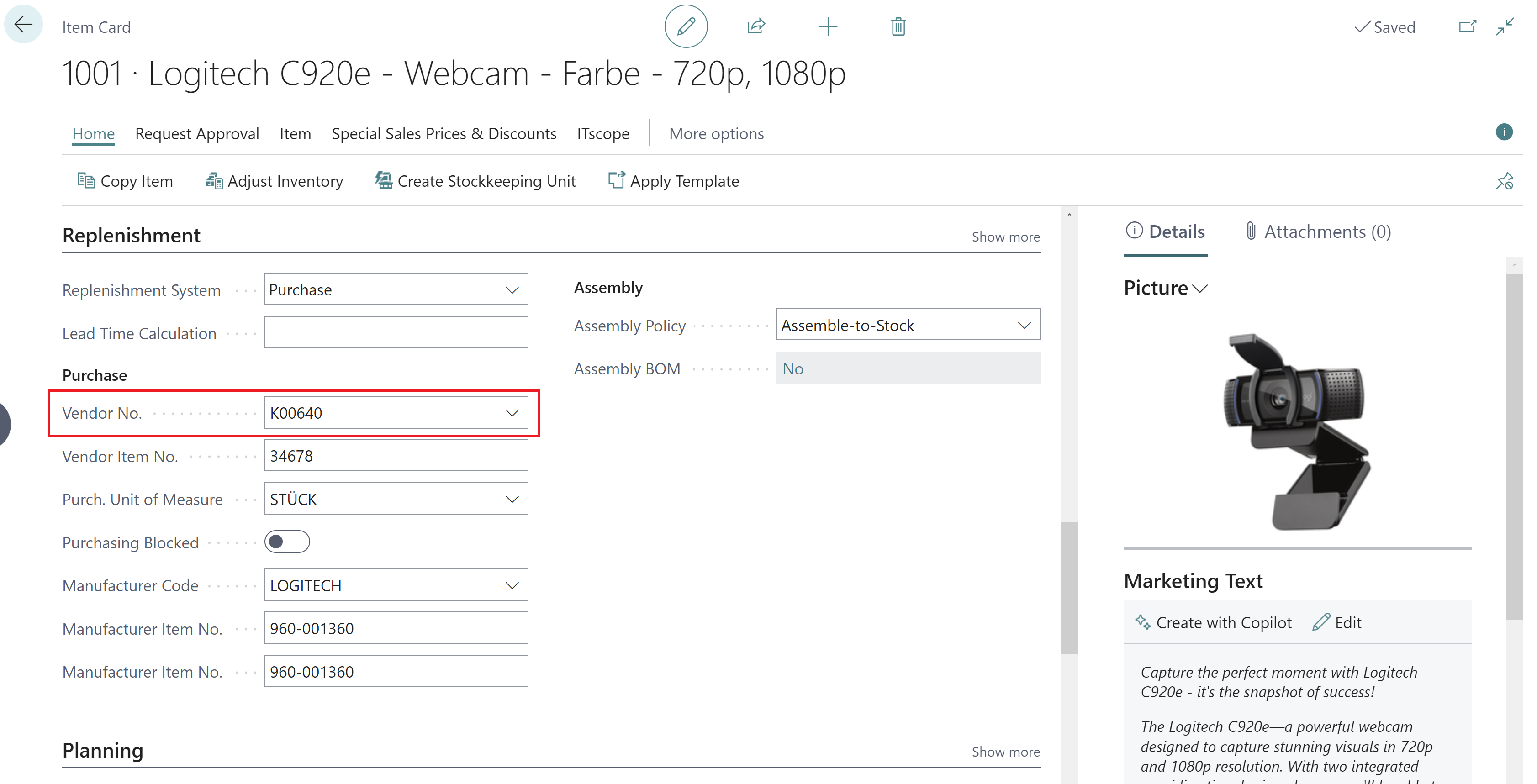 ITscope Setup – Favorite Calculation Method