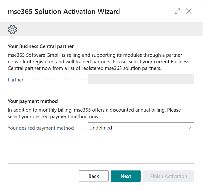 ITscope Activation of the monetization module